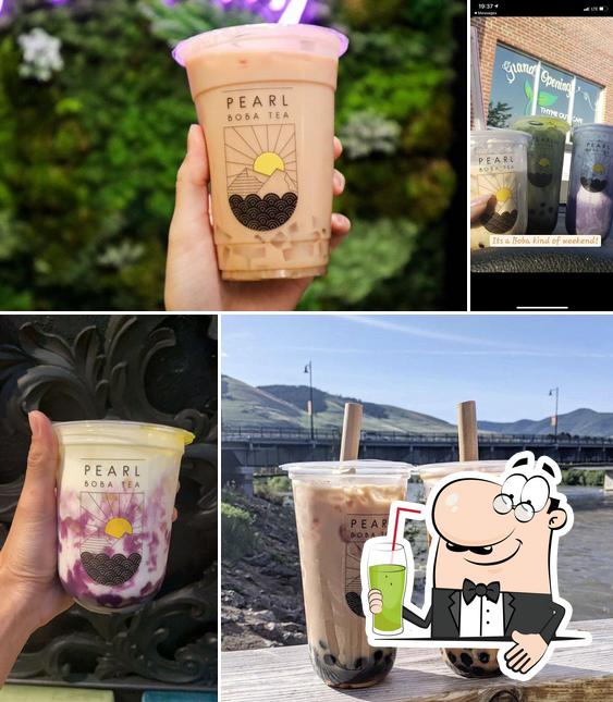 Enjoy a drink at Pearl Boba Tea