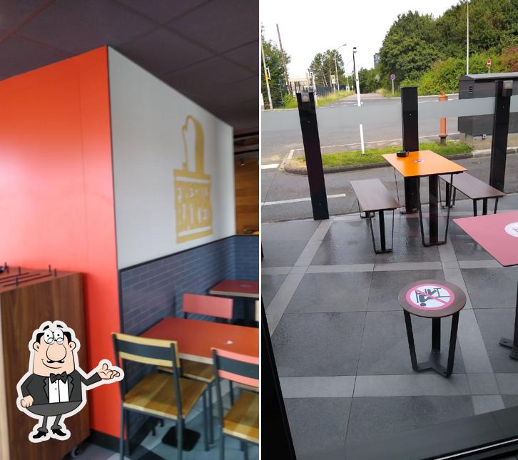 L'intérieur de Burger King Howald