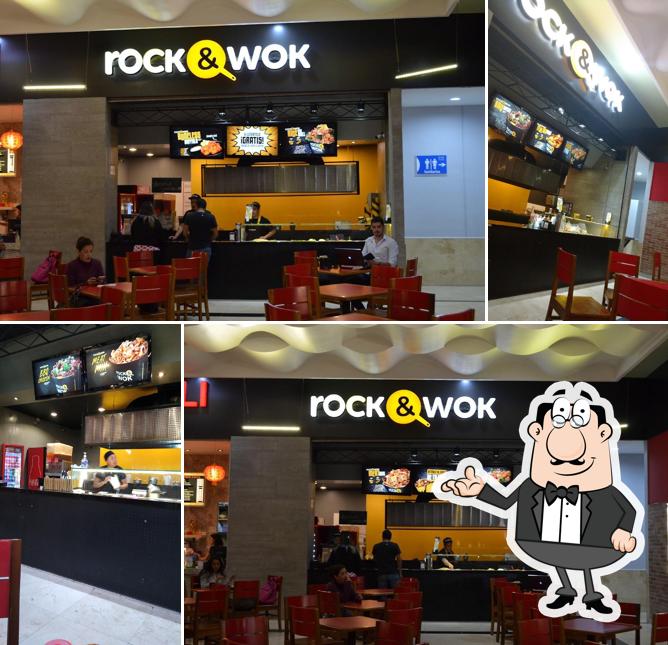 Интерьер "Rock n’ Wok Vía San Ángel"
