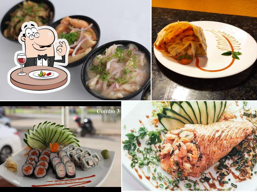 Comida em Kimi Sushi