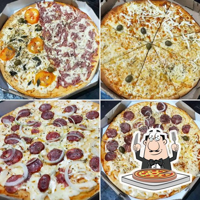 Escolha diversos variedades de pizza