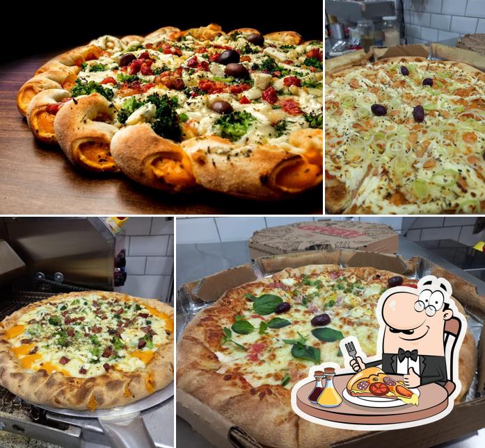 Experimente diferentes tipos de pizza