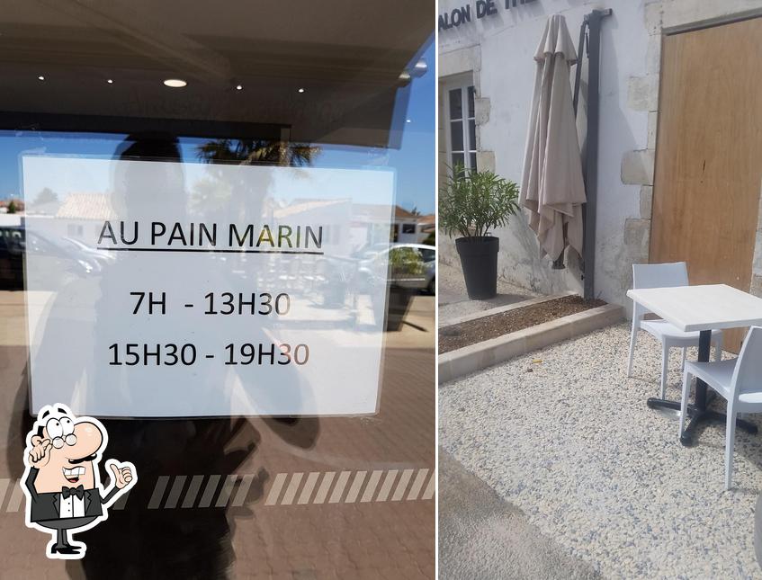 L'intérieur de Au Pain Marin