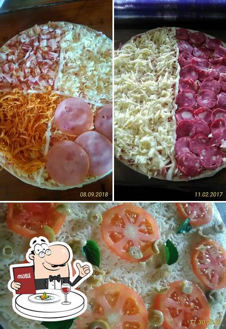 Comida em Pizza da Morena