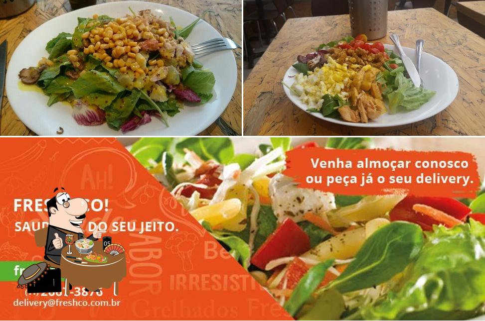 Comida em Fresh & Co