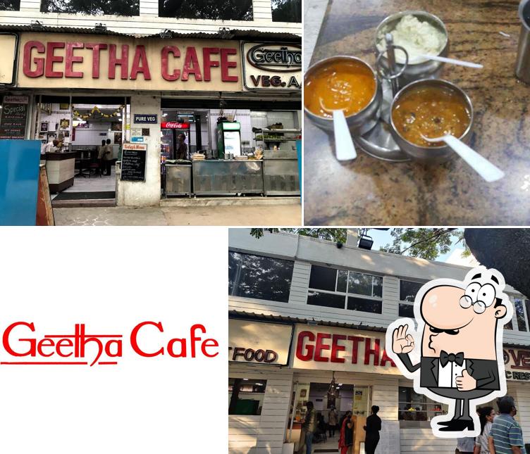 Here's a photo of Geetha Cafe