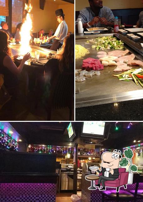 Интерьер "Hana Japanese Steak House and Sushi Bar"