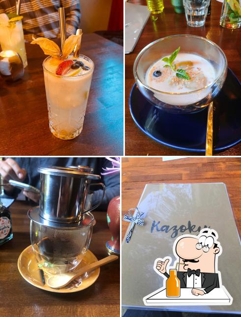 Profitez d'une boisson à Restaurant Kazoku Izakaya