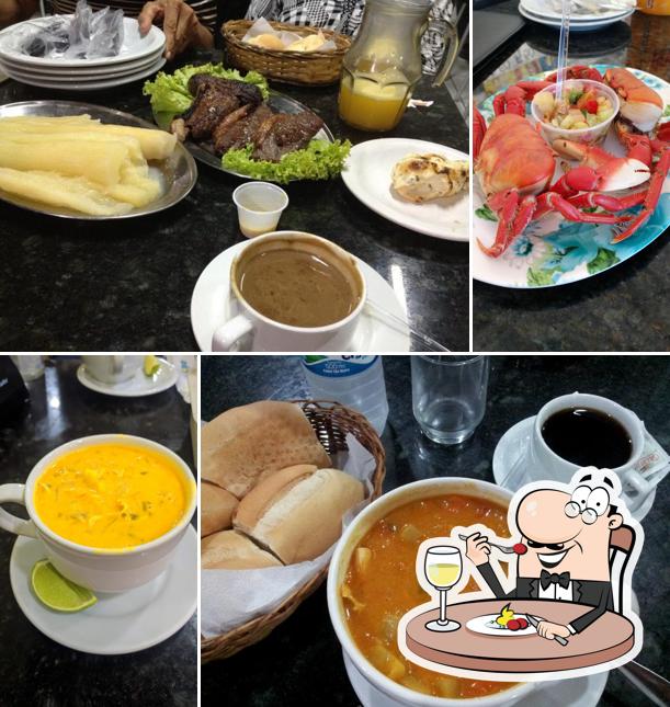 Food at Rei da Sopa