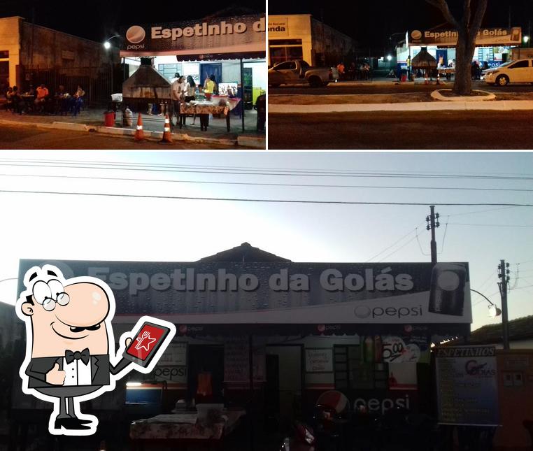 O exterior do Espetinho Da Goiás