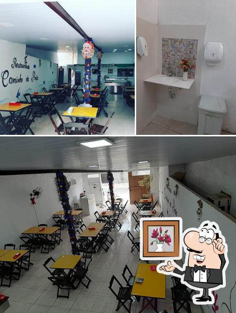 Veja imagens do interior do Restaurante caminho da praia