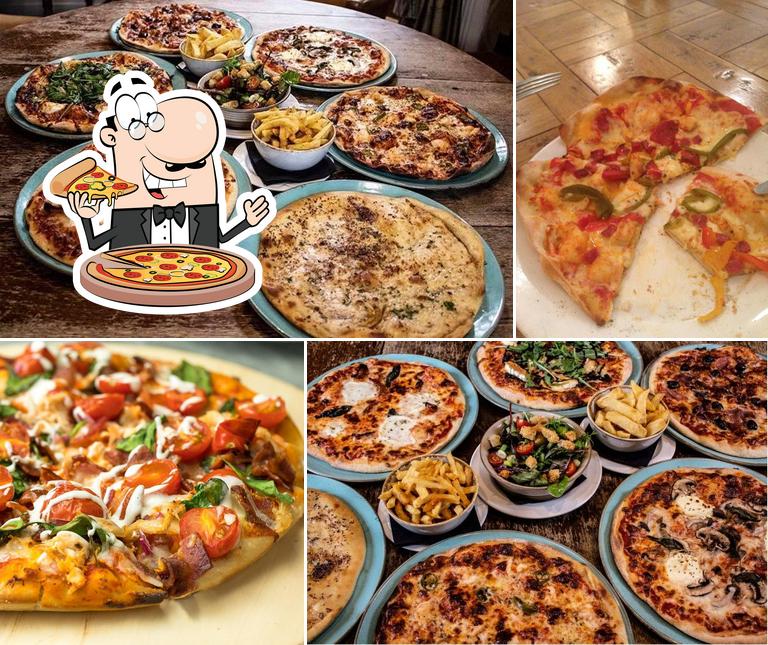 Pick pizza at The Royal Hotel & Restaurant