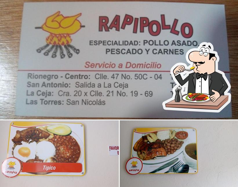 Food at Rapi Pollo