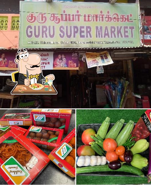 Food at Guru Super Market