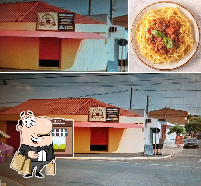 A ilustração do Recanto Do Mineiro’s exterior e comida