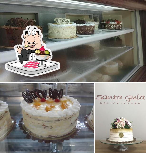 Santa Gula Delicatessen provê uma variedade de sobremesas