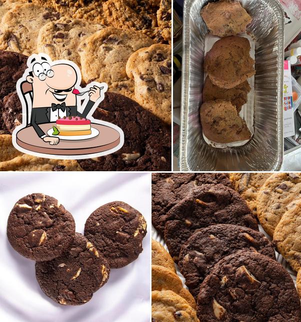 Mariah's Cookies offers a selection of sweet dishes