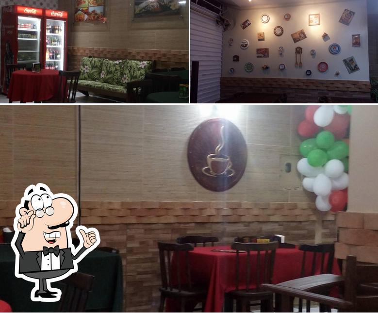 Veja imagens do interior do Point pizzaria