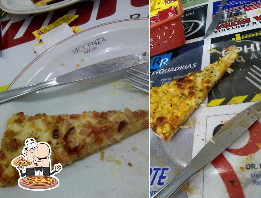 Peça pizza no Viccenza Pizzaria