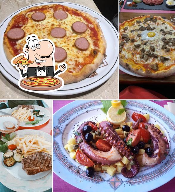 Scegli una pizza a Osteria Pizzeria Colibrì Brissago