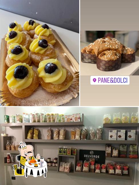 Questa è la foto che mostra la cibo e interni di Pane&dolci