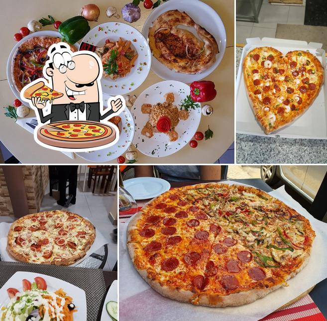Order pizza at Rustico