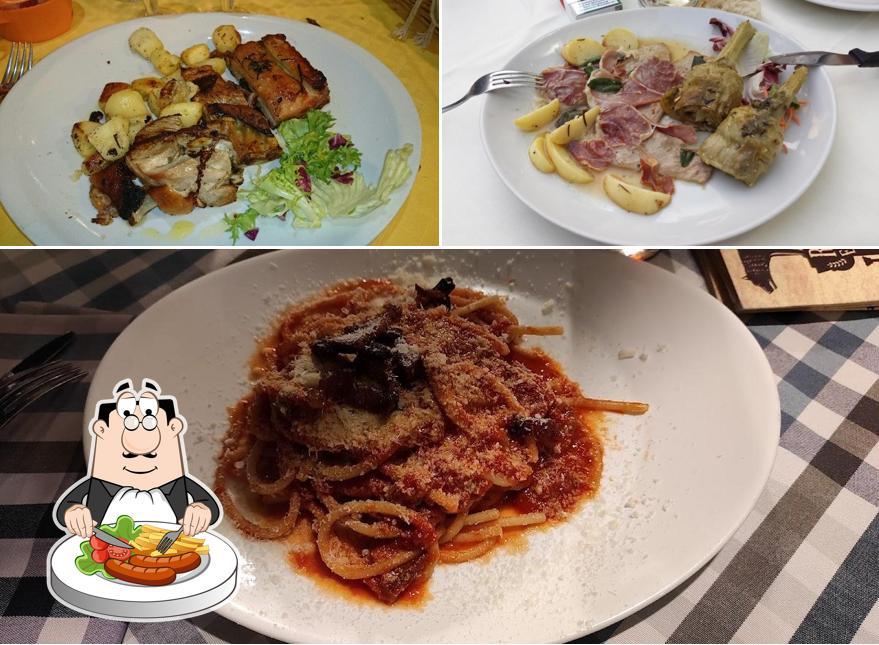 Plats à Ristorante Romolo e Remo