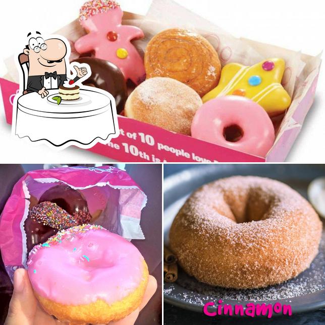 "Donut King" предлагает большой выбор сладких блюд