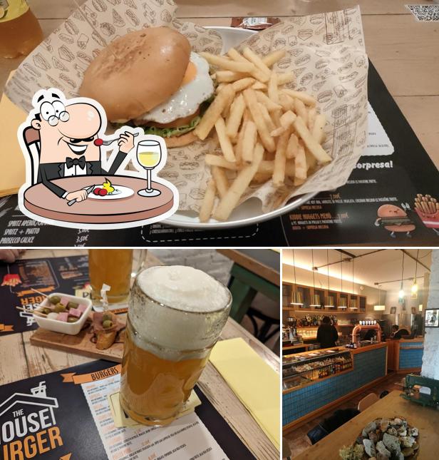 La foto di cibo e interni da House Burger