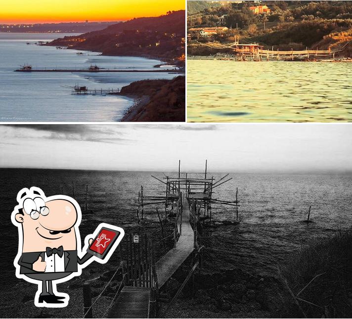 Gli esterni di Trabocco Mucchiola