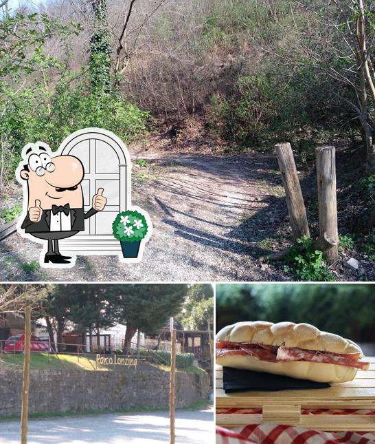 Baita Ristoro Parco Lonzina si caratterizza per la esterno e cibo