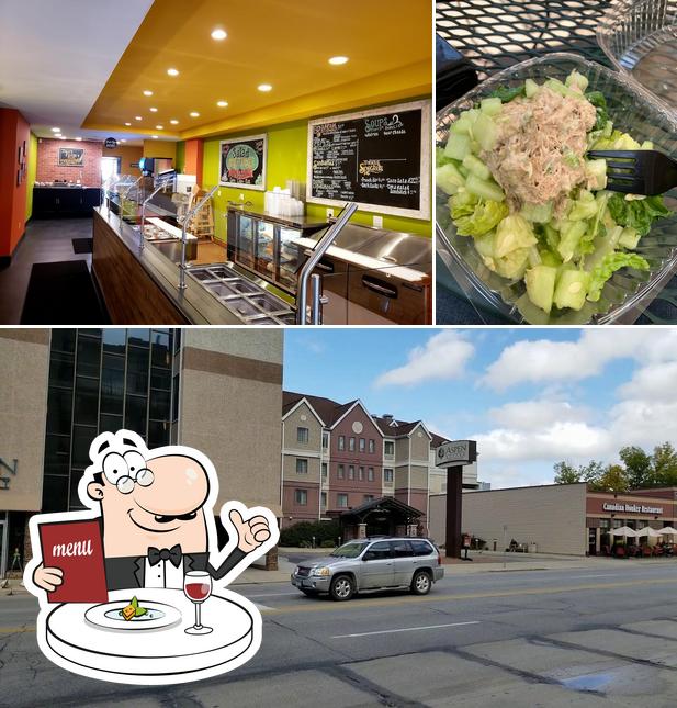 Estas son las fotos donde puedes ver comida y exterior en Salad Brothers Cafe & Deli