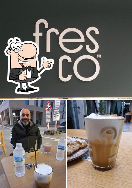 Look at the pic of Fresco Coffee bar