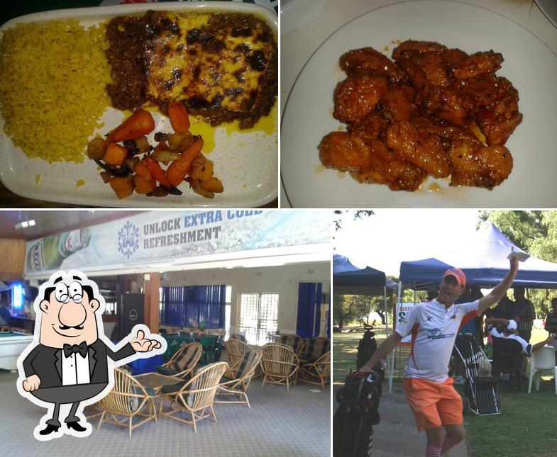 Observa las imágenes donde puedes ver interior y comida en BRAND Mashie GOLF CLUB
