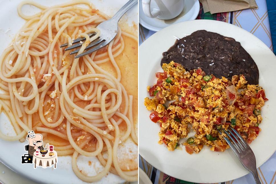 Platos en Cocina El Buen Sazón