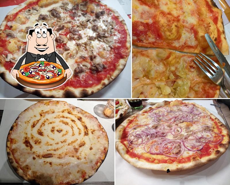 Scegli tra le svariate varianti di pizza