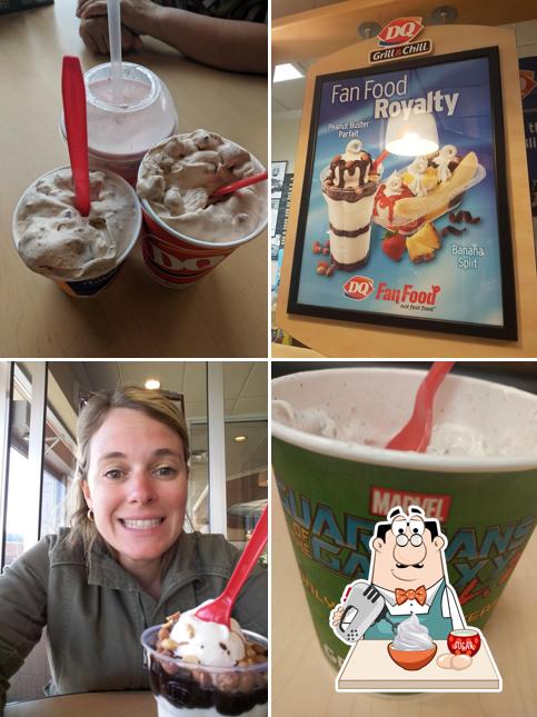 Dairy Queen Grill & Chill sert une éventail de desserts