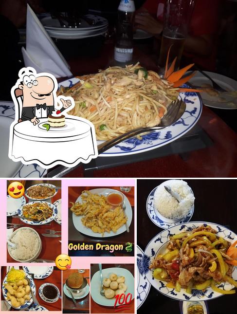 Golden Dragon Chinarestaurant tiene una buena selección de dulces