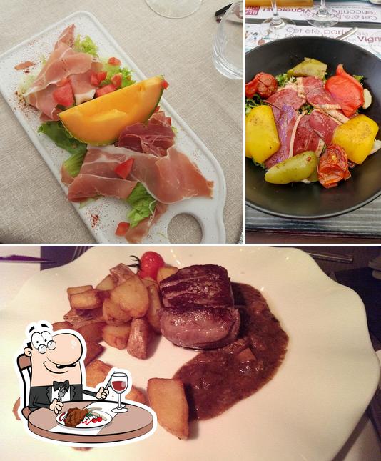 Prenez des repas à base de viande à Le Gavroche Blaye Restaurant / Brasserie
