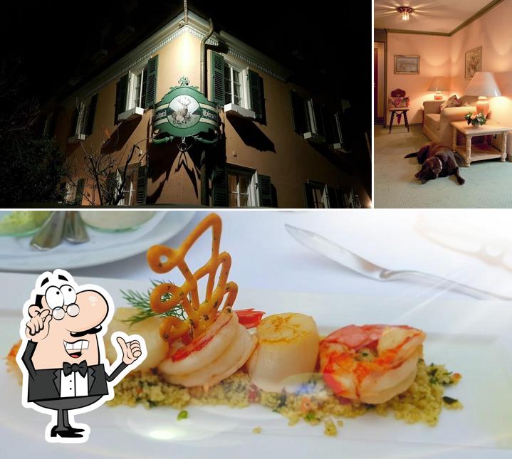 Landhotel Hirsch se distingue por su interior y comida
