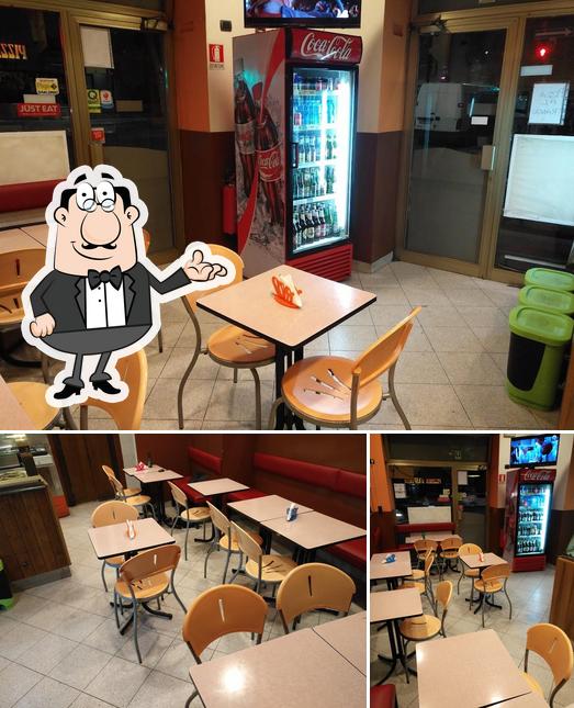 Gli interni di Pizzeria Mamo forno a legna al trancio Pizza classica, Kebab, con asporto