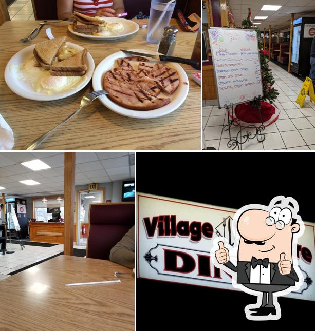 See this picture of Village Square Diner