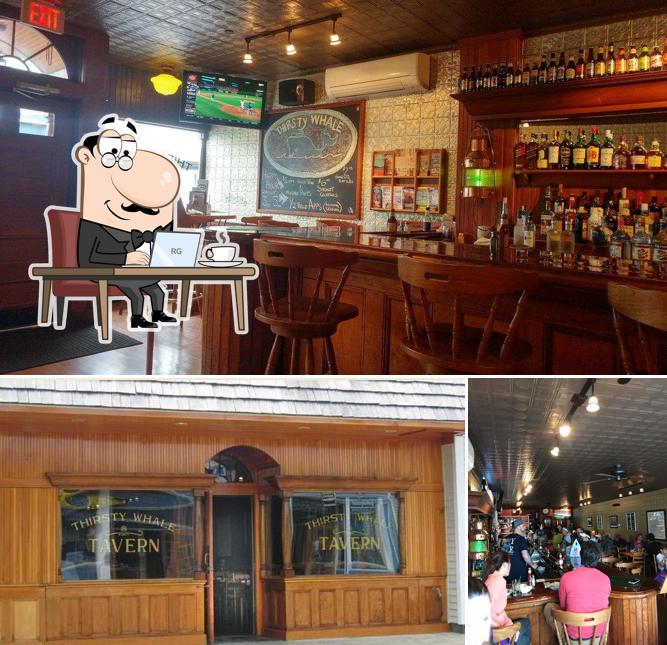 Thirsty Whale Tavern is distinguished by interior and fries