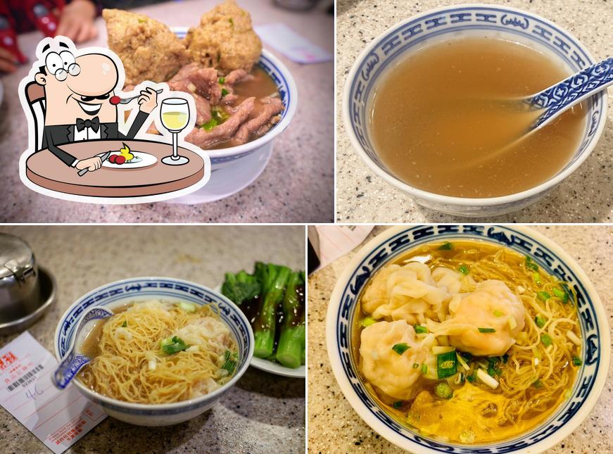 Блюда в "Tsim Chai Kee Noodle"
