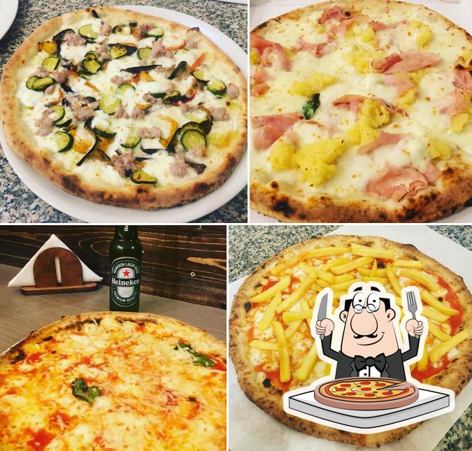 A Pizzeria La Matrice 22, puoi ordinare una bella pizza