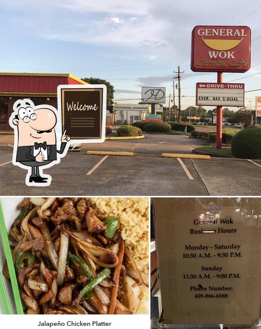 General Wok 260 Dowlen Rd in Beaumont Restaurant menu and reviews