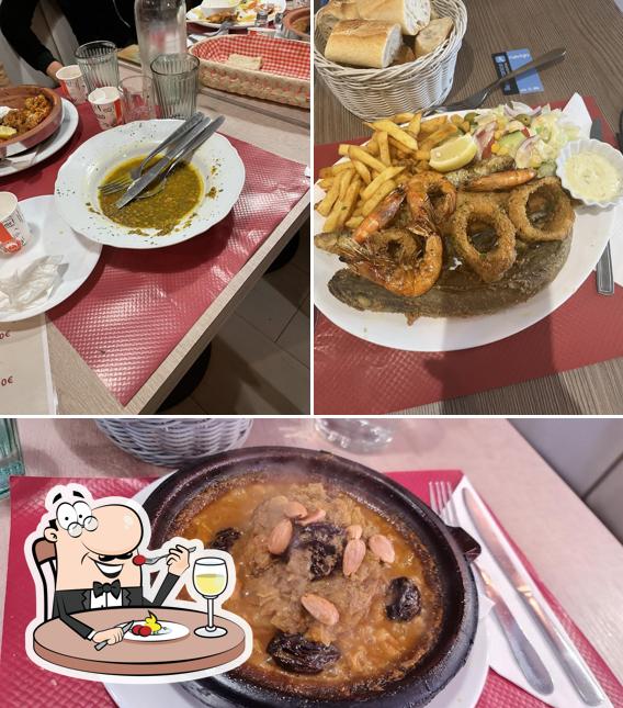 Nourriture à Les Délices Du Maghreb, Chez Ahmed