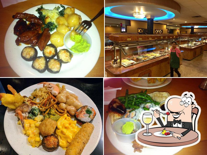 C61d Restaurant Number One China Buffet Food 