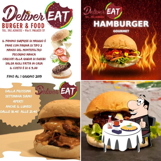 Gli hamburger di DeliverEat Burger & Food potranno incontrare i gusti di molti