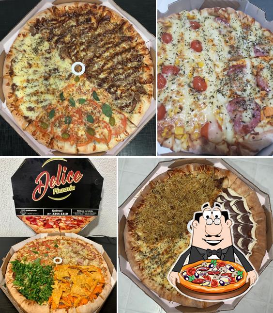 Consiga diferentes estilos de pizza